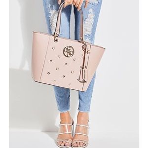 GUESS Kamryn Pink Tote